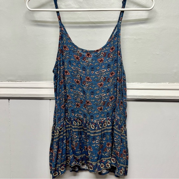 American Eagle Outfitters Blue Floral Cami Size Small - Picture 6 of 6